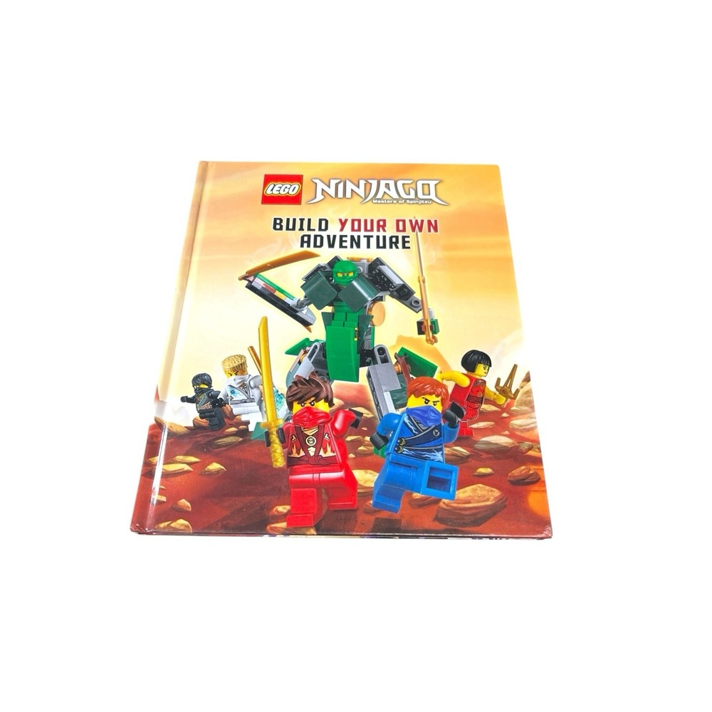 Lego Ninjago Masters Of Spinjitzu Build Your Own Adventure Hardcover Book